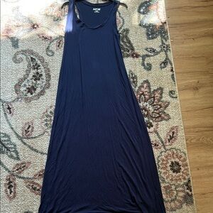Apt. 9 Women's Large Deep Blue Maxi Dress